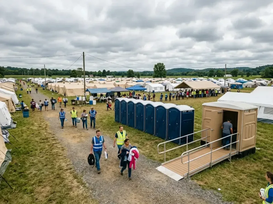 disaster-relief-camp-restrooms-010 — frequently asked questions, Dumpster & Portable Bathrooms Rental in Palmhurst, TX